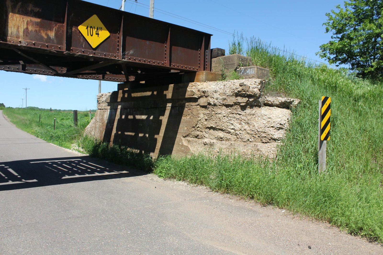 North abutment